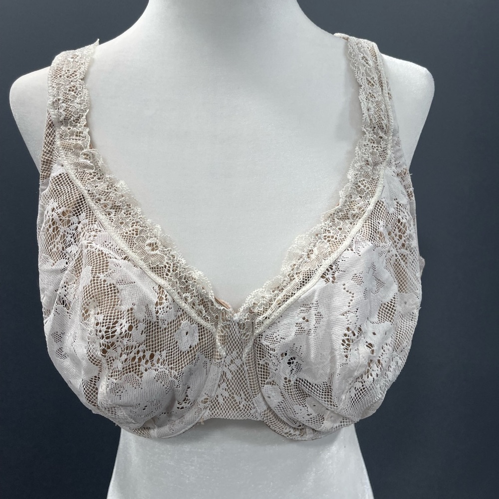 Cacique Lace Underwire Bra Lace 44C J34